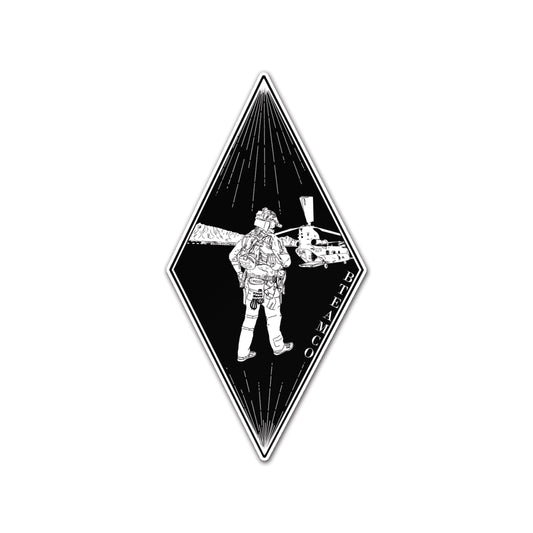 Walk The Line Sticker