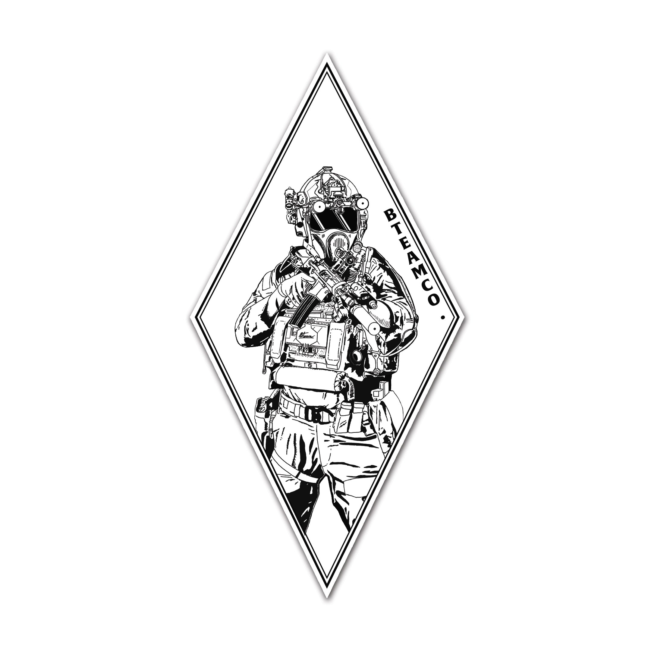 Biohazard Weed Sticker Biohazard Sticker – BTeamCo