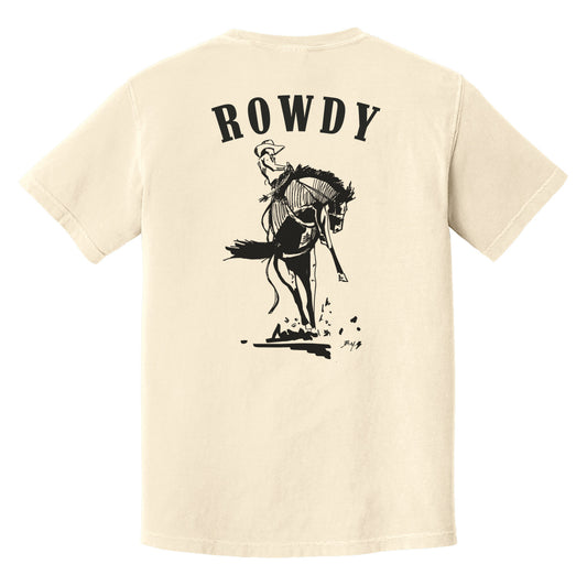Rowdy Cowboy Heavyweight Tee