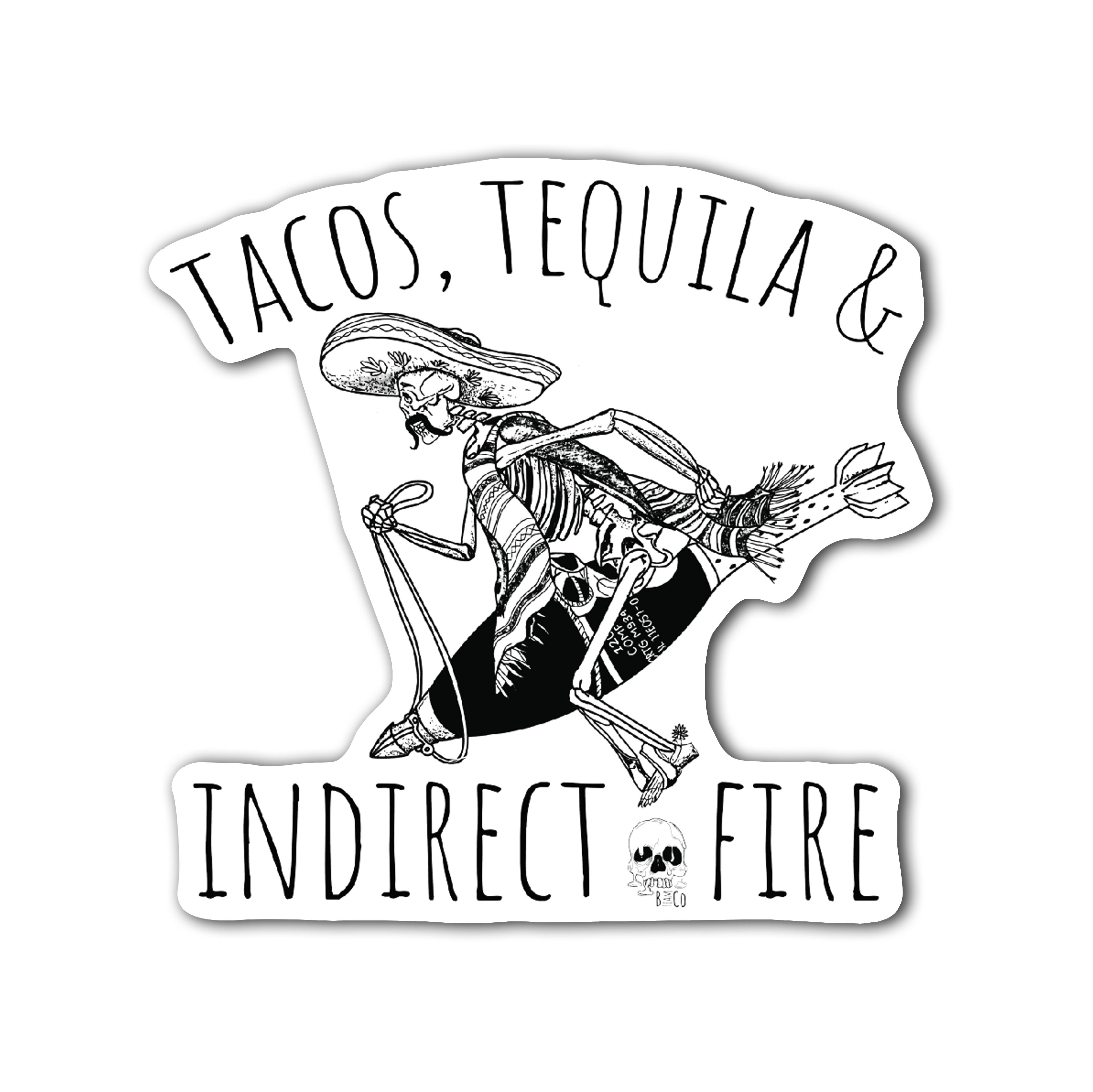 Indirect Fire Sticker – BTeamCo