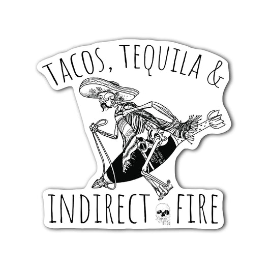 Indirect Fire Sticker