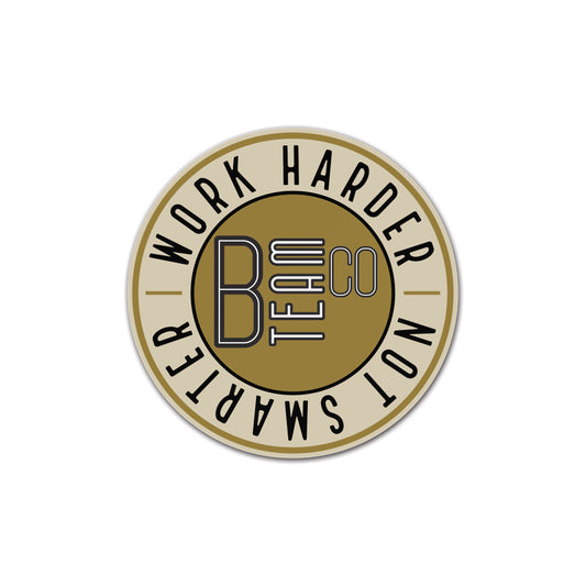 Work Harder Sticker